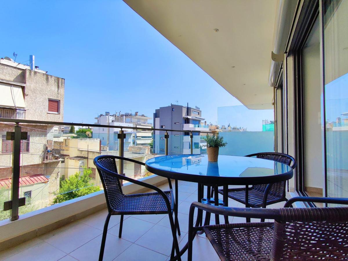 Wsd Luxury Bright 2Bd Apt With Sea View Balcony Athens Exterior photo